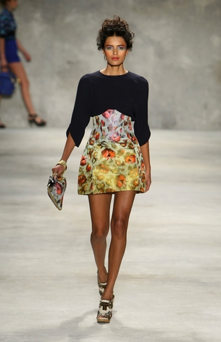 Illustration for article titled Derek Lam: Petals And Prints And Polkadots, Oh My!